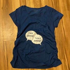 Cafe press twin announcement shirt, maternity